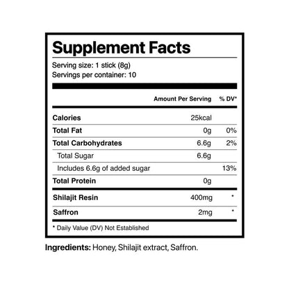 Himalayan Shilajit Honey Sticks